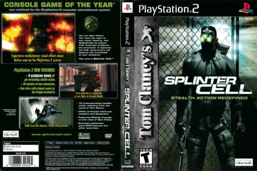 Hra Tom Clancy's Splinter Cell pro PS2 Playstation 2 konzole
