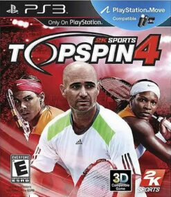 Hra Top Spin 4 pro PS3 Playstation 3 konzole
