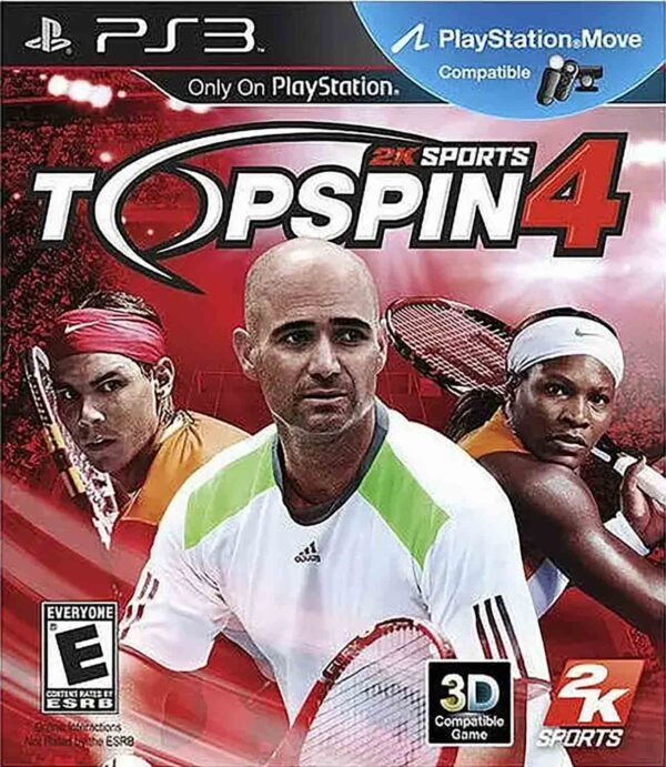 Hra Top Spin 4 pro PS3 Playstation 3 konzole