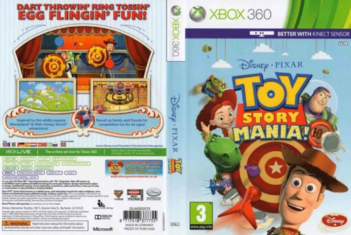 Hra Toy Story Mania! pro XBOX 360 X360 konzole