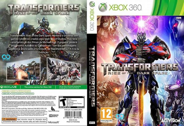 Hra Transformers: Rise Of The Dark Spark pro XBOX 360 X360 konzole