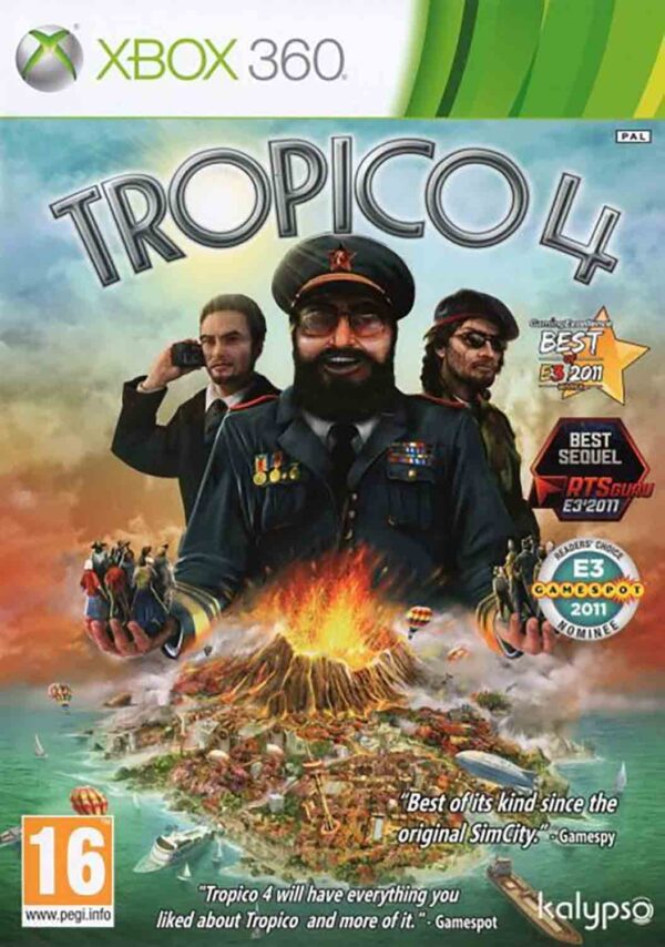 Hra Tropico 4 pro XBOX 360 X360 konzole