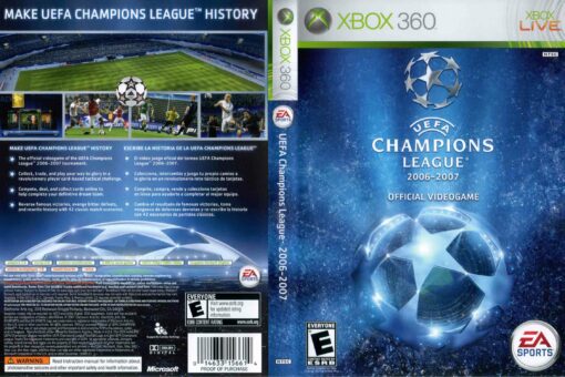 Hra UEFA Champions League 2006-2007 pro XBOX 360 X360 konzole