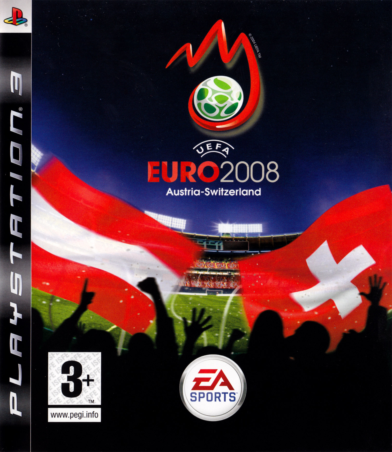 Hra UEFA Euro 2008 pro PS3 Playstation 3 konzole