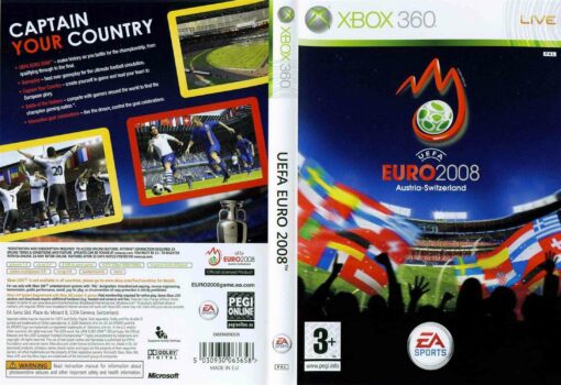 Hra UEFA Euro 2008 pro XBOX 360 X360 konzole