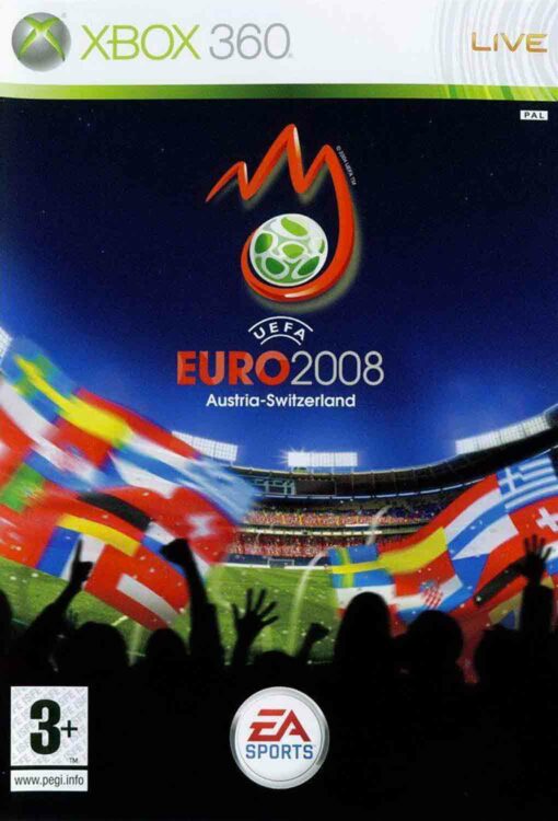 Hra UEFA Euro 2008 pro XBOX 360 X360 konzole