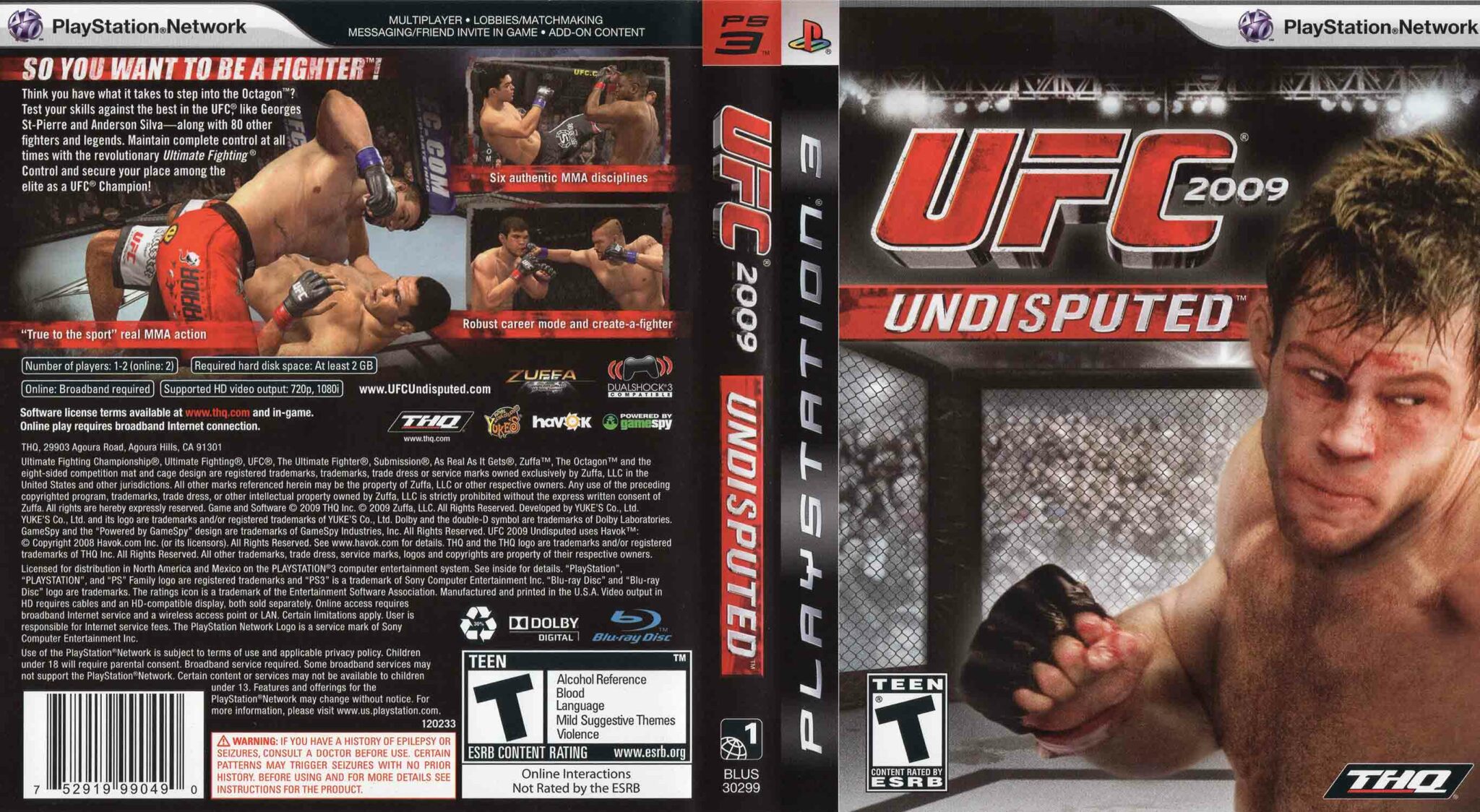 Ufc 3 undisputed ps3 как поставить русский язык