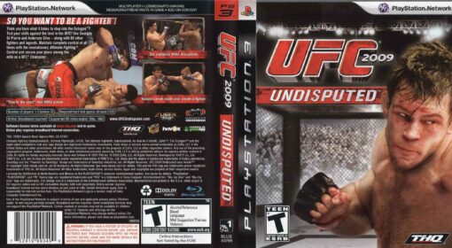 Hra UFC 2009: Undisputed pro PS3 Playstation 3 konzole