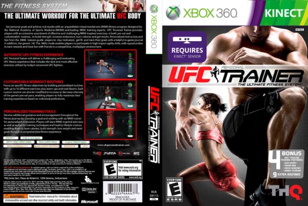 Hra UFC Personal Trainer pro XBOX 360 X360 konzole