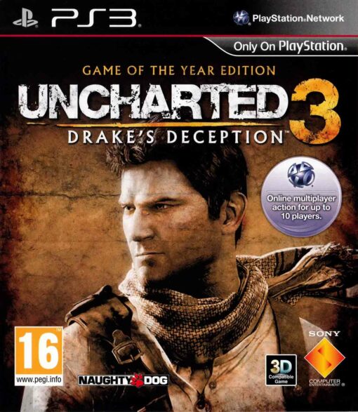Hra Uncharted 3: Drake's Deception (GOTY edition) pro PS3 Playstation 3 konzole