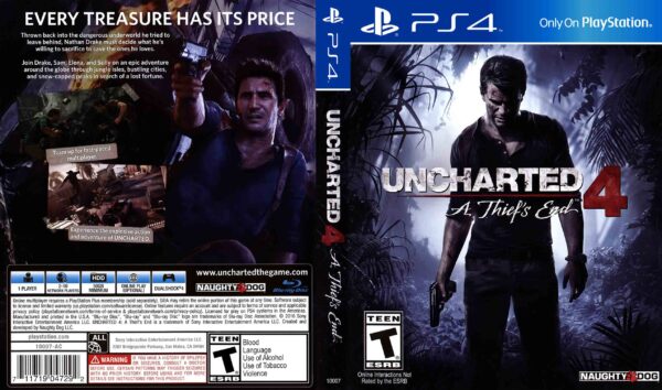 Hra Uncharted 4: A Thief's End pro PS4 Playstation 4 konzole