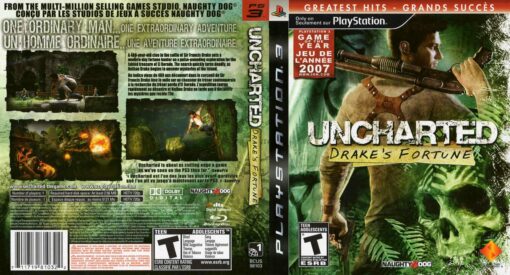 Hra Uncharted: Drake's Fortune pro PS3 Playstation 3 konzole