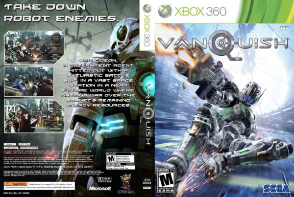 Hra Vanquish pro XBOX 360 X360 konzole