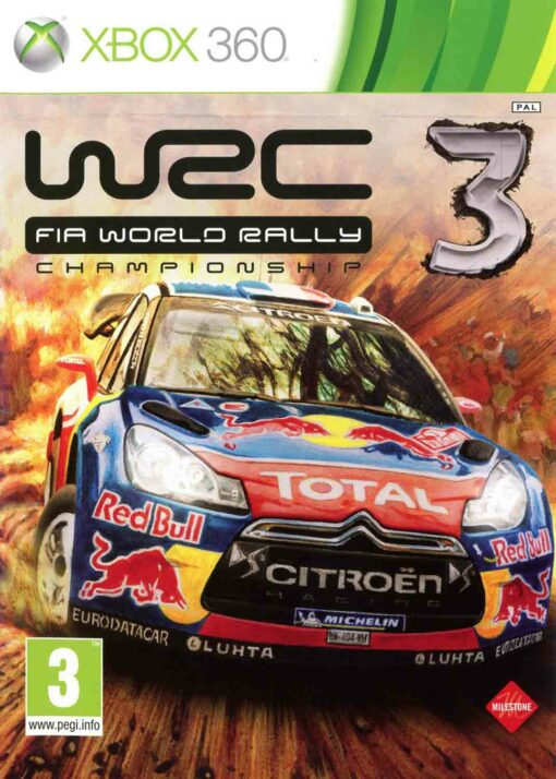 Hra WRC: FIA World Rally Championship 3 pro XBOX 360 X360 konzole
