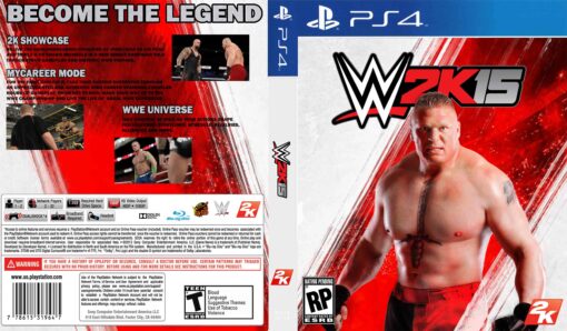 Hra WWE 2k15 pro PS4 Playstation 4 konzole