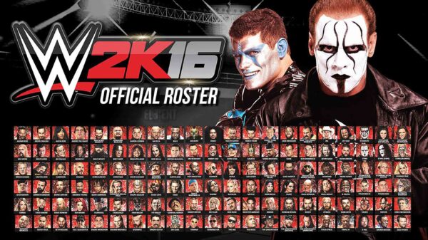 Hra WWE 2k16 pro XBOX ONE XONE X1 konzole