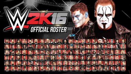 Hra WWE 2k16 pro XBOX ONE XONE X1 konzole