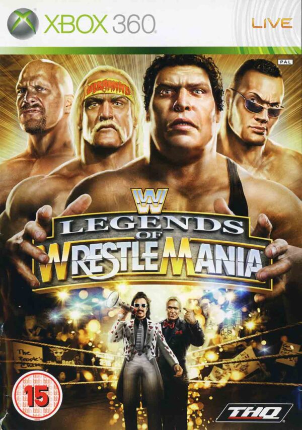 Hra WWE Legends Of Wrestlemania pro XBOX 360 X360 konzole