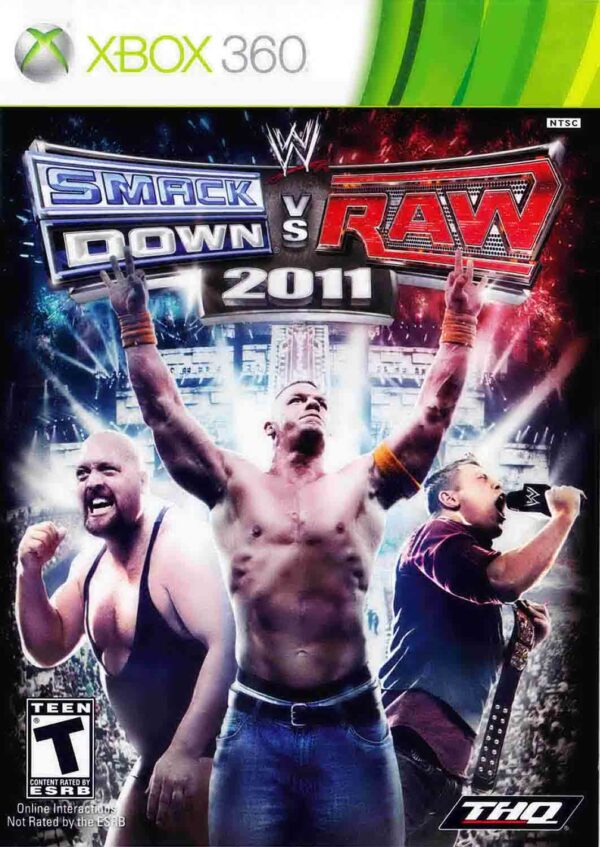 Hra WWE Smackdown vs. Raw 2011 pro XBOX 360 X360 konzole