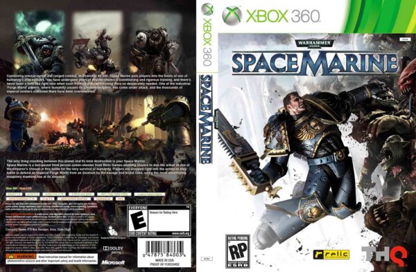 Hra Warhammer 40000: Space Marine pro XBOX 360 X360 konzole