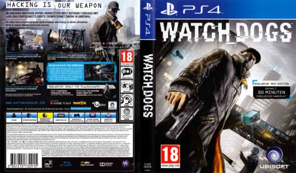 Hra Watch Dogs pro PS4 Playstation 4 konzole