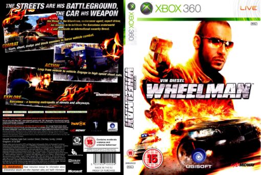 Hra Wheelman pro XBOX 360 X360 konzole