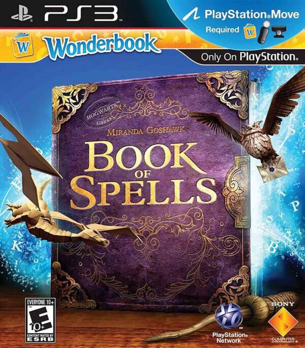 Hra Wonderbook: Book Of Spells + kniha pro PS3 Playstation 3 konzole