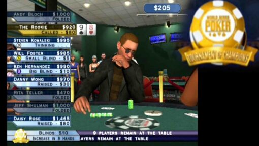 Hra World Series Of Poker: Tournament Of Champions pro XBOX 360 X360 konzole