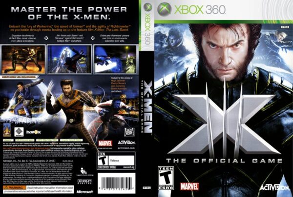 Hra X-Men: The Official Game pro XBOX 360 X360 konzole