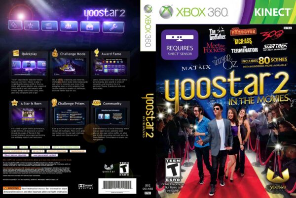 Hra Yoostar 2 In The Movies pro XBOX 360 X360 konzole