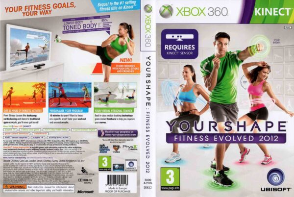 Hra Your Shape Fitness Evolved 2012 pro XBOX 360 X360 konzole