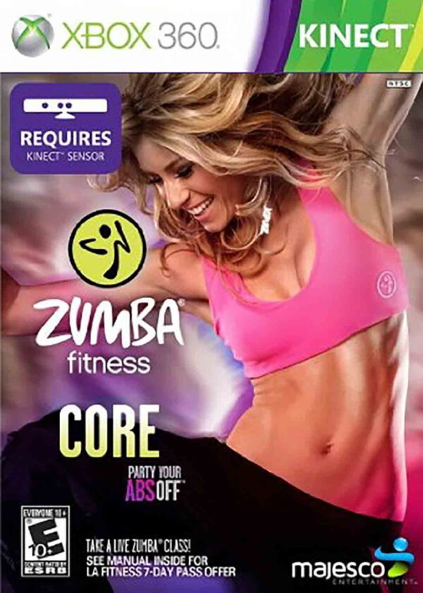 Hra Zumba Fitness: Core (břišní svaly) pro XBOX 360 X360 konzole