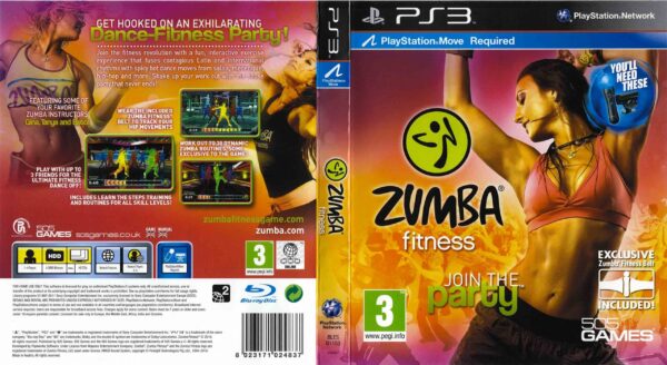 Hra Zumba Fitness: Join The Party + cvičební pás pro PS3 Playstation 3 konzole