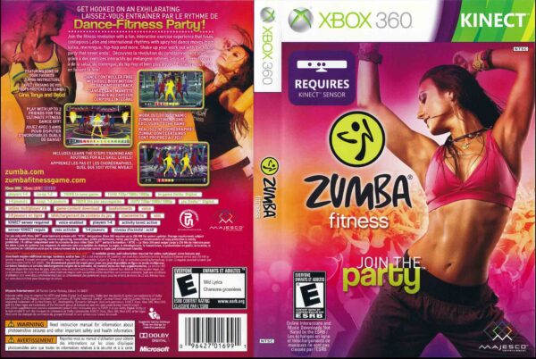 Hra Zumba Fitness: Join The Party pro XBOX 360 X360 konzole