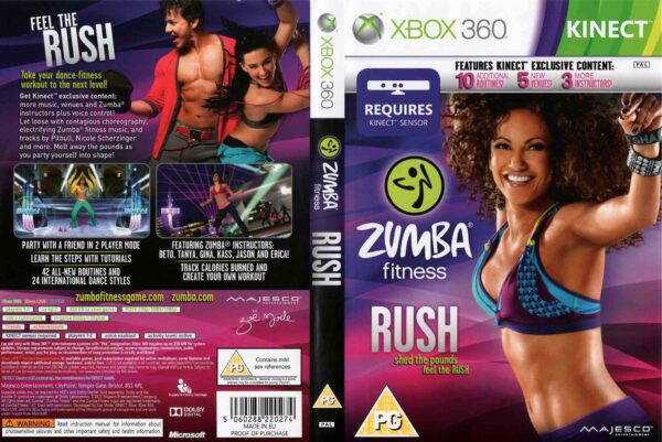 Hra Zumba Fitness: Rush pro XBOX 360 X360 konzole