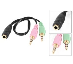 Adaptér pro headsety (1xF / 2xM) příslušenství - OSTATNÍ