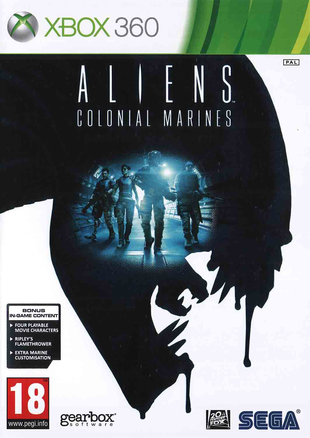 Aliens: Colonial Marines pro XBOX 360 — sci-fi střílečka