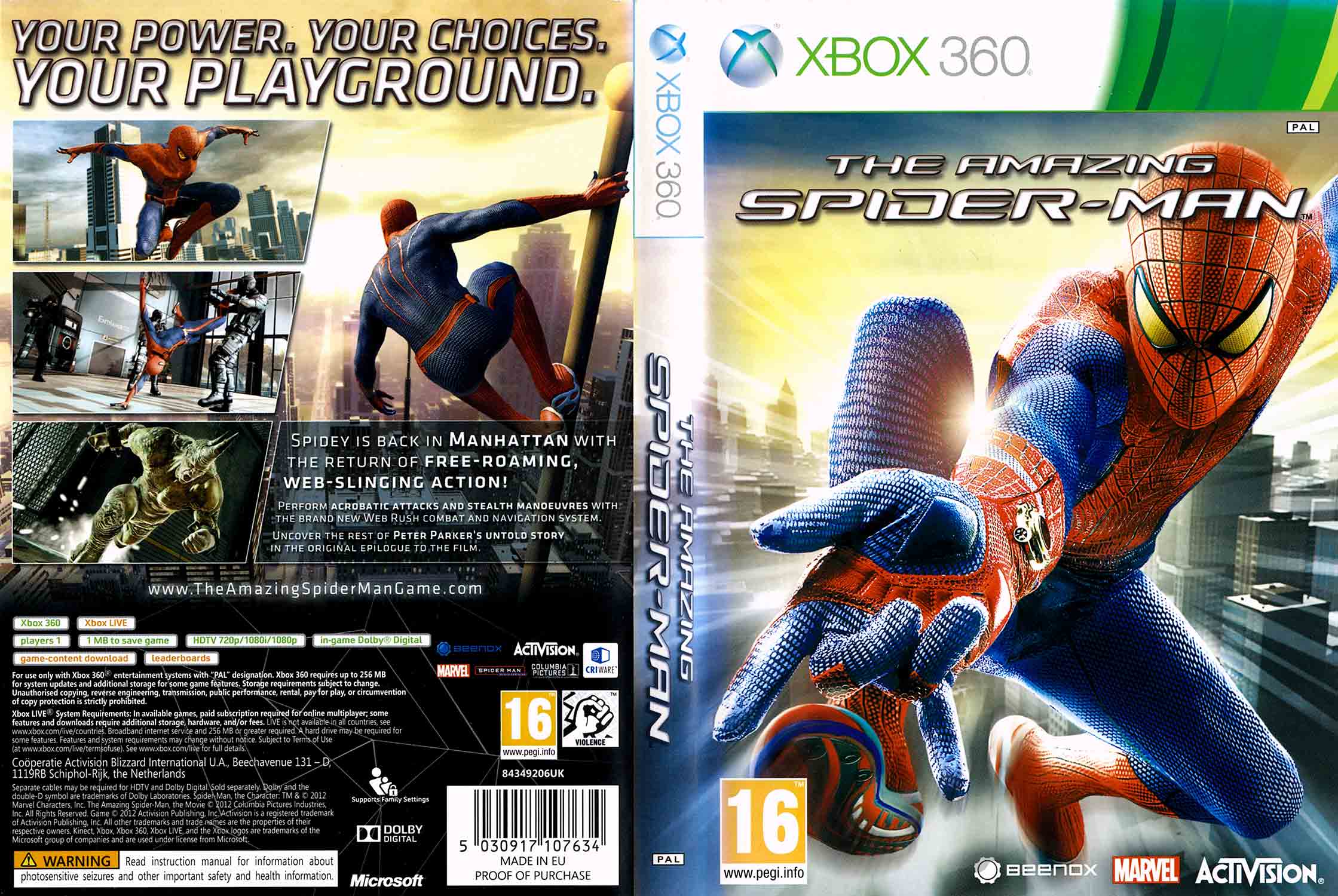 Amazing Spider-Man pro Xbox 360 — akce