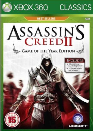 Assassin's Creed II pro XBOX 360 - dobrodružná hra obal hry