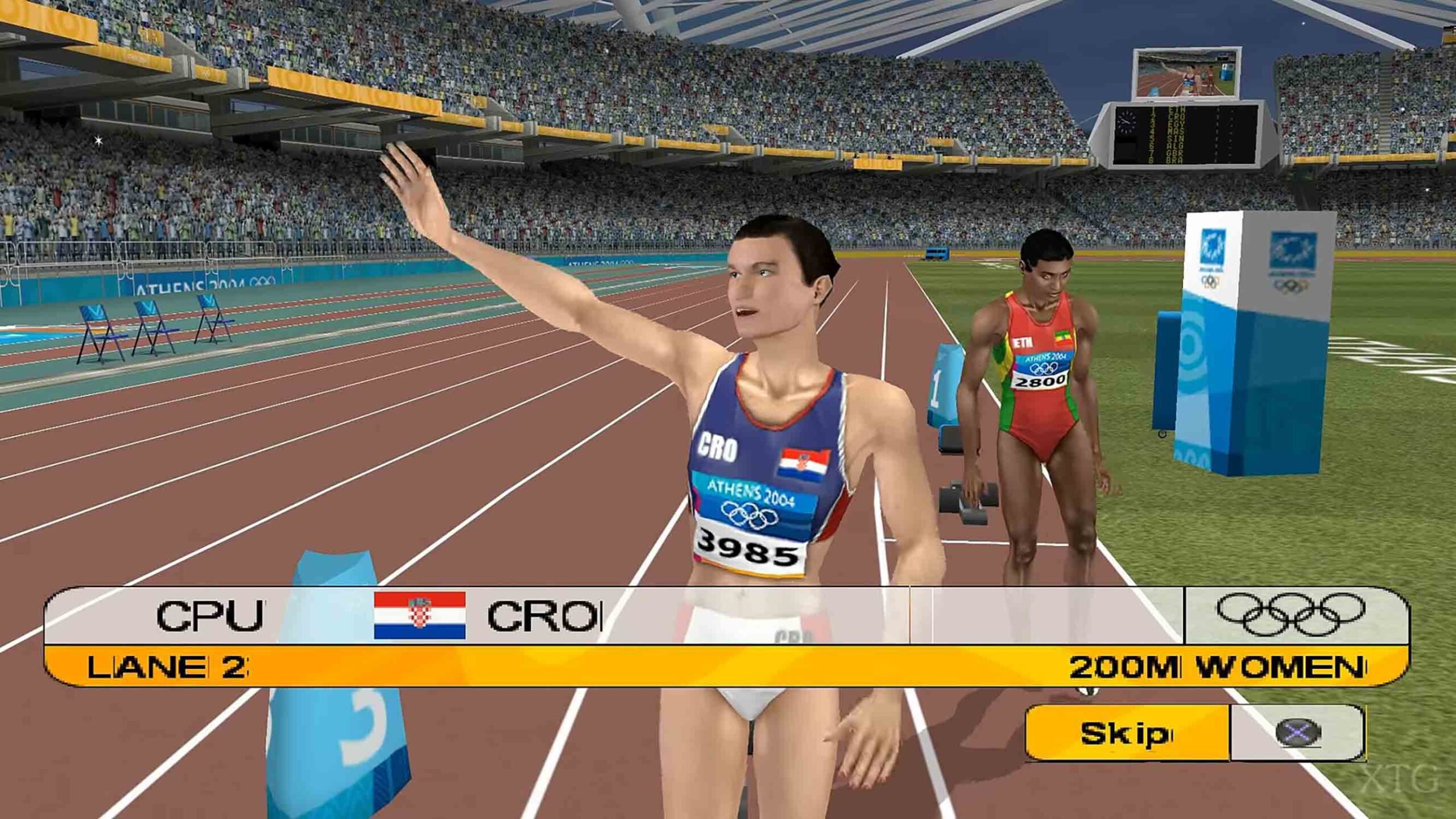 Athens 2004 pro PS2 — plavání