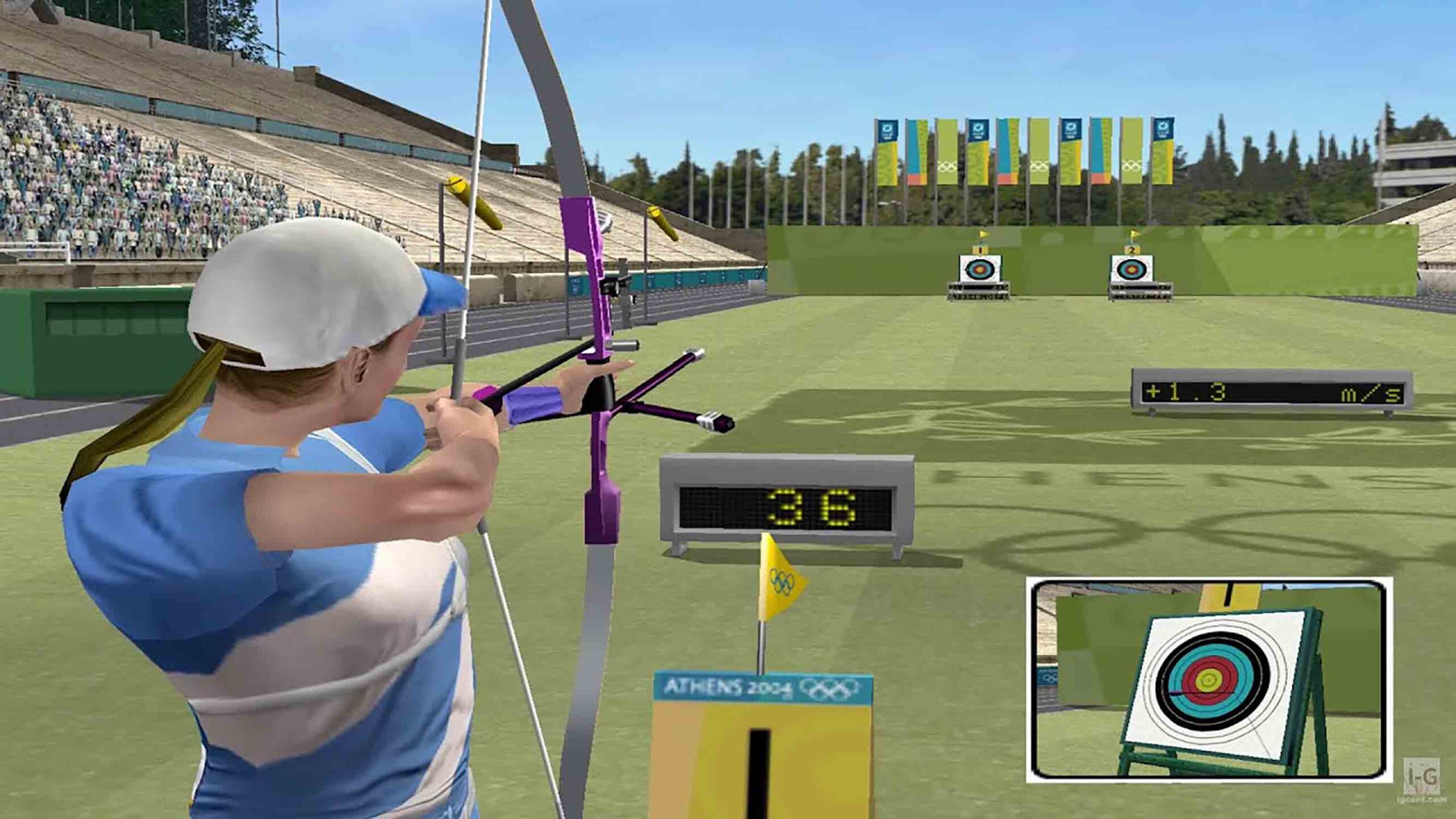 Athens 2004 pro PS2 — sport pro dva hráče