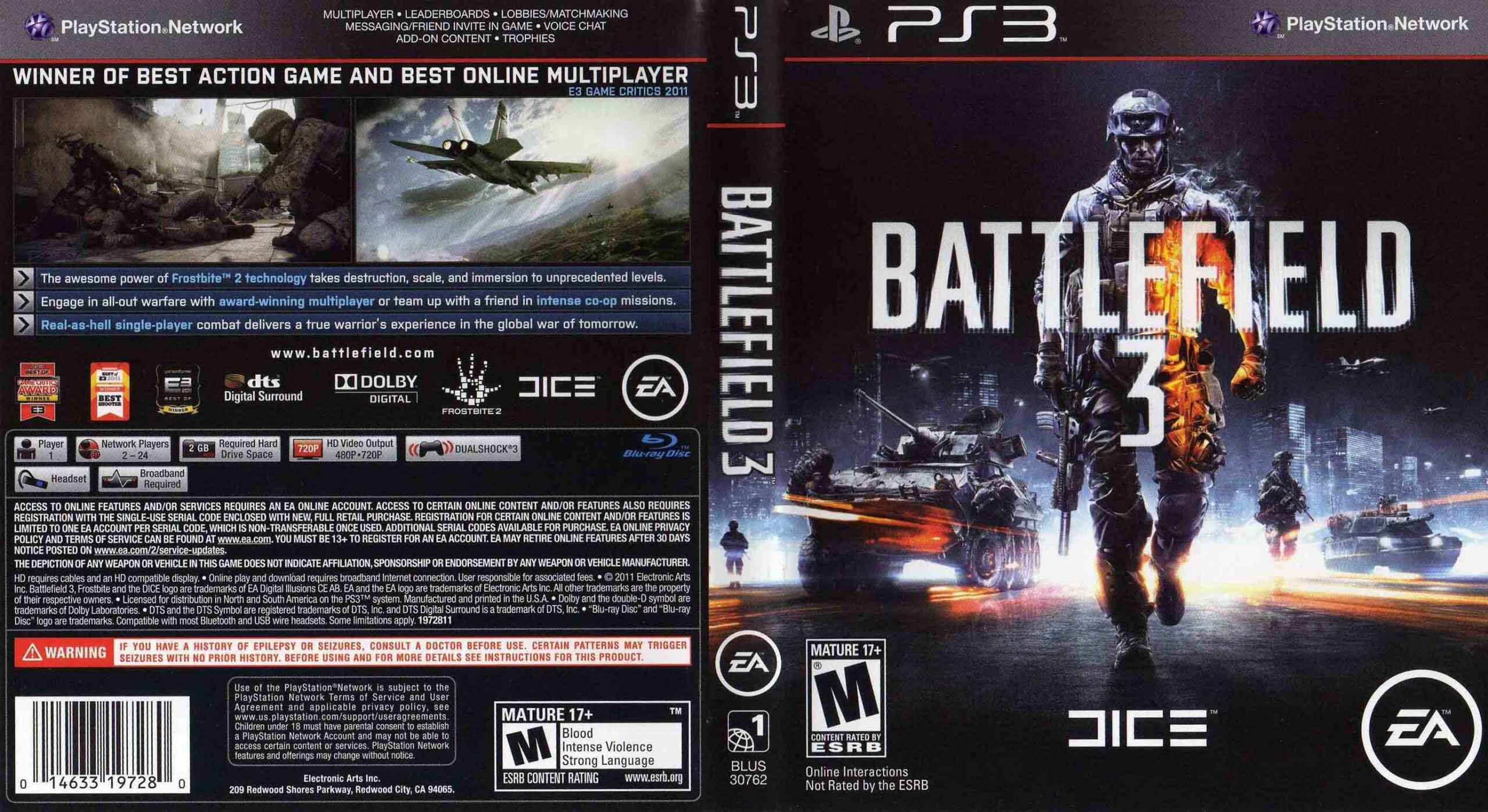 Battlefield 3 pro PS3 — multiplayer