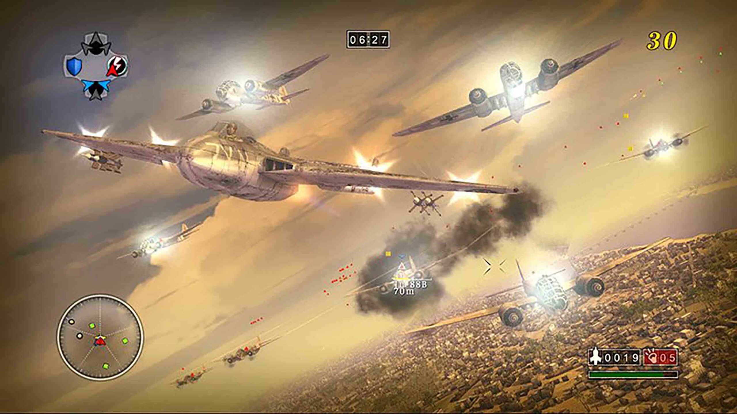 Blazing Angels: Squadrons of WWII pro XBOX 360 — pro dva hráče