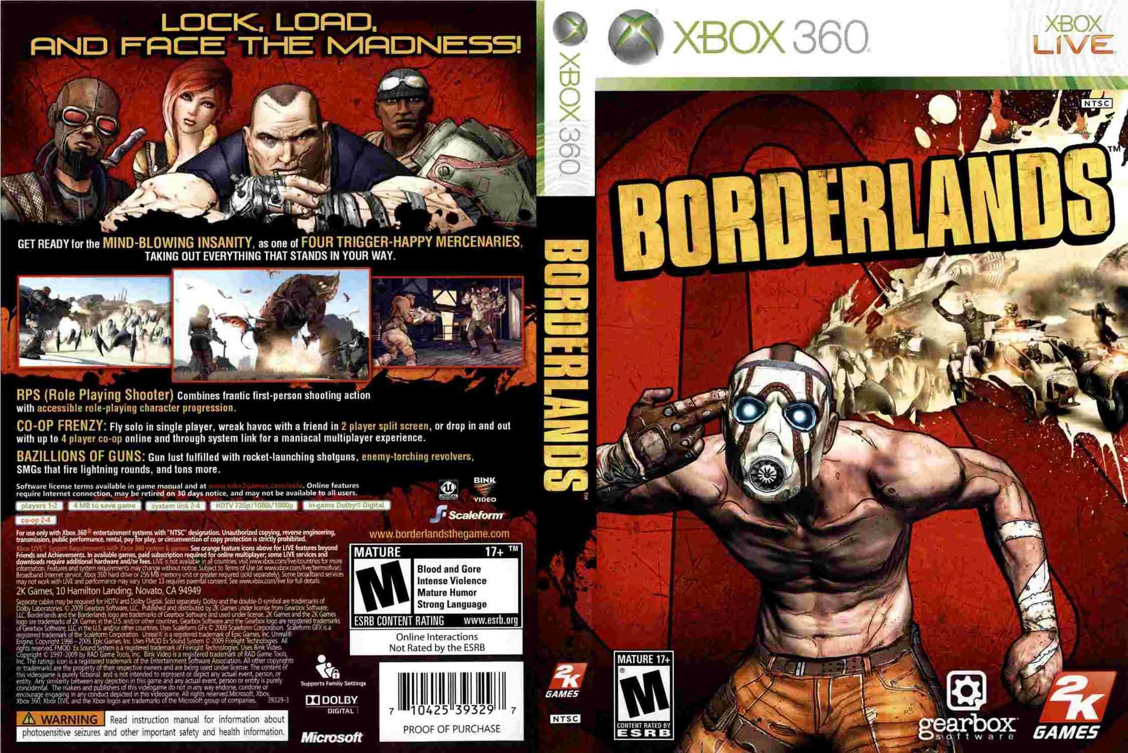 Borderlands pro Xbox 360 — RPG