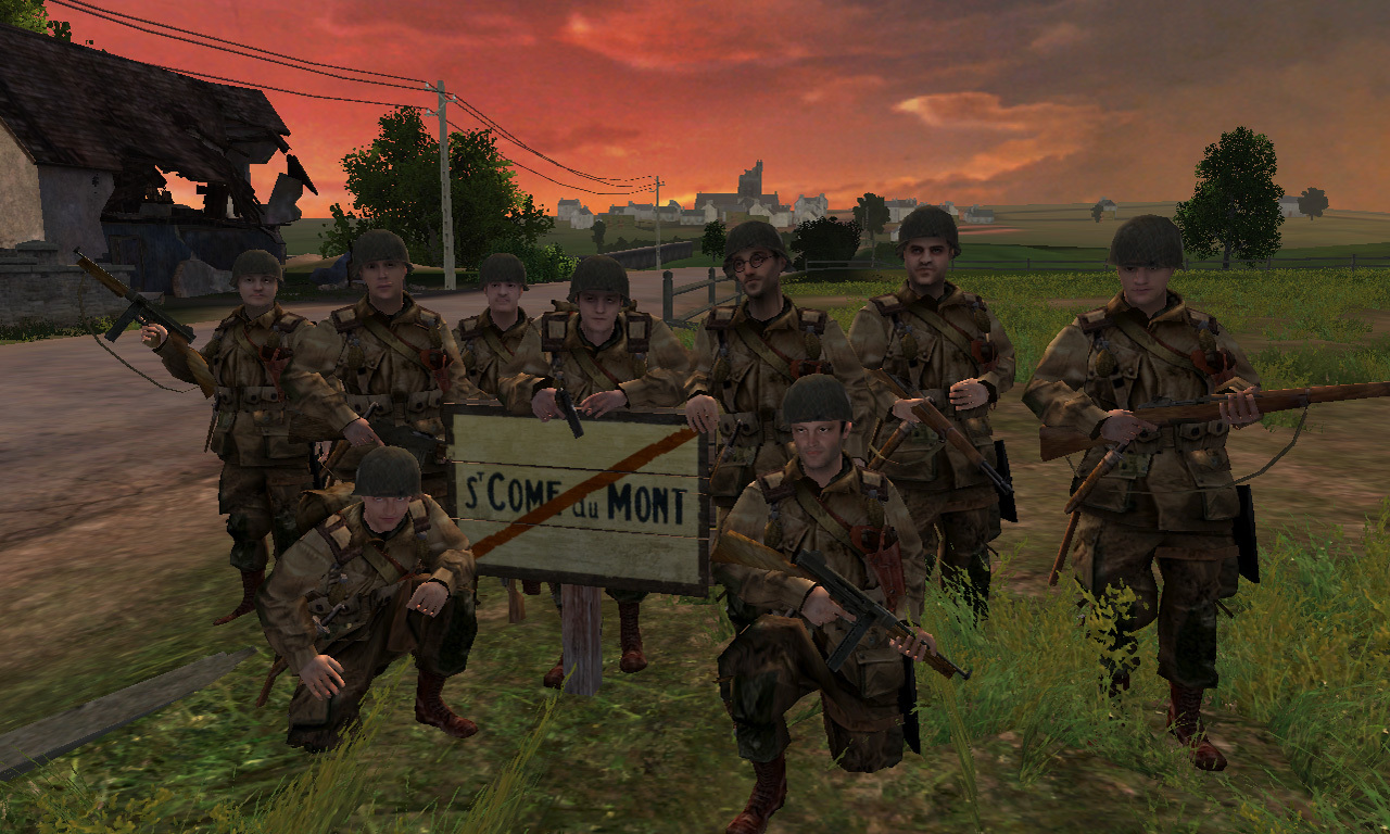 Brothers in Arms: Road to Hill 30 pro PS2 — Normandie