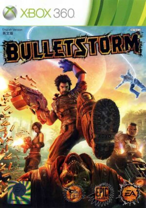 Bulletstorm pro XBOX 360 - akční střílečka s energetickým bičem a gravitačním kopancem