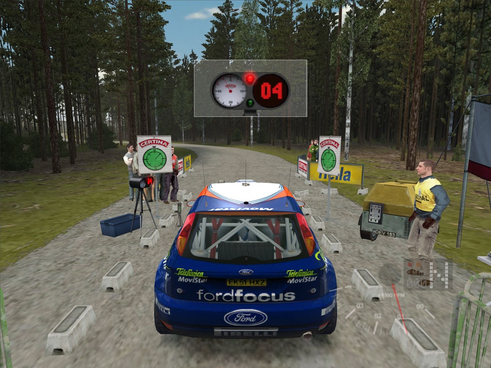 Colin McRae Rally 3 pro PS2 — Subaru Impreza WRC