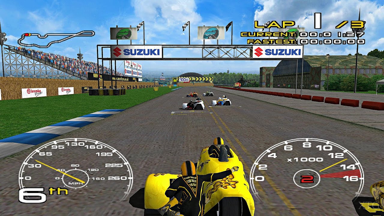 Crescent Suzuki Racing pro PS2 — superbike