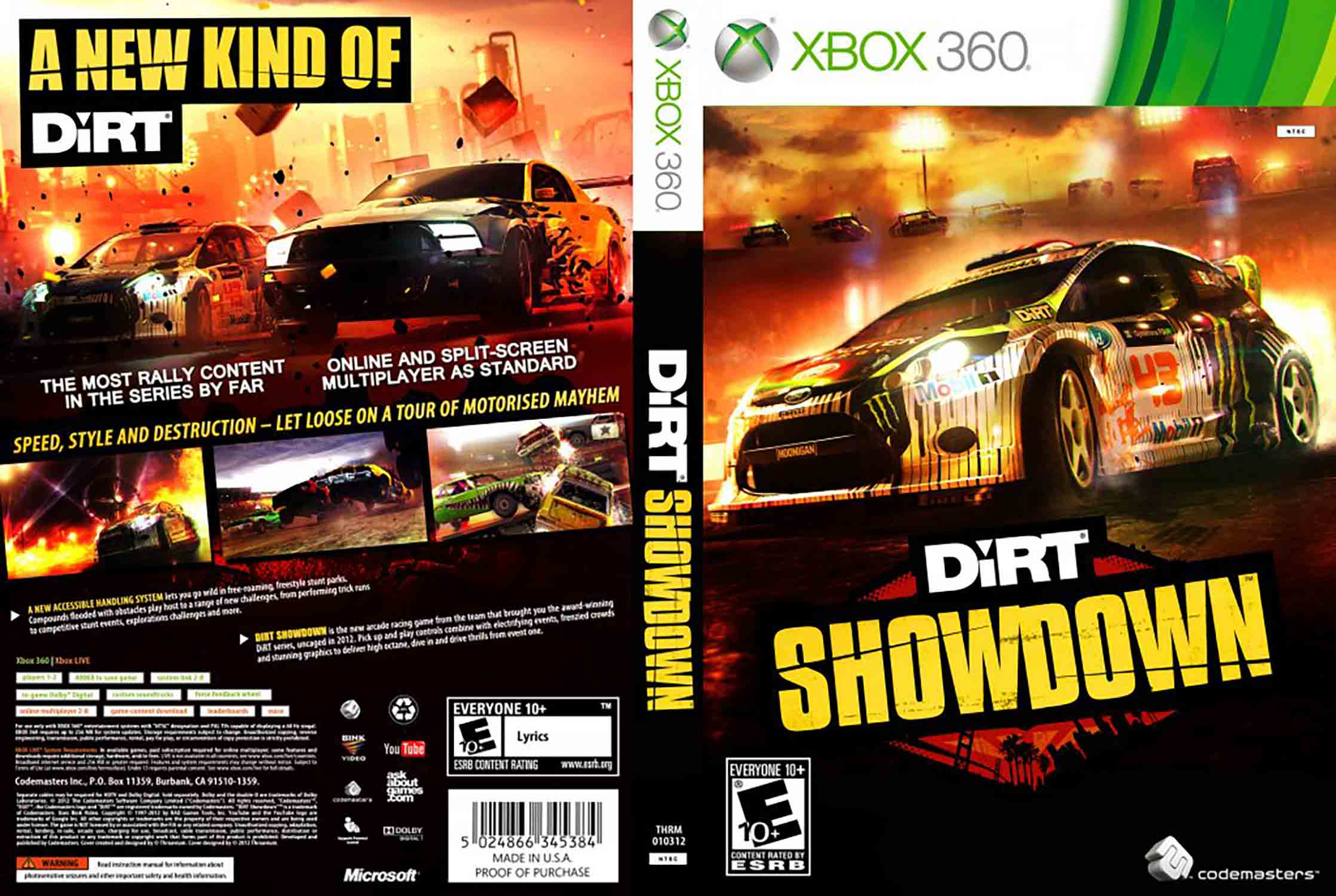 DiRT Showdown pro Xbox 360 — destrukce