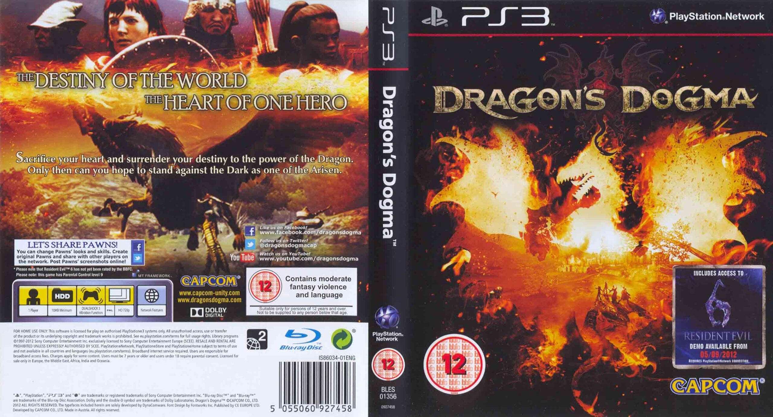 Dragon's Dogma pro PS3 — boj s drakem